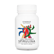 Synergy Natural Organic Spirulina 200Tabs - Luxe Tribe Wellness Dispensary