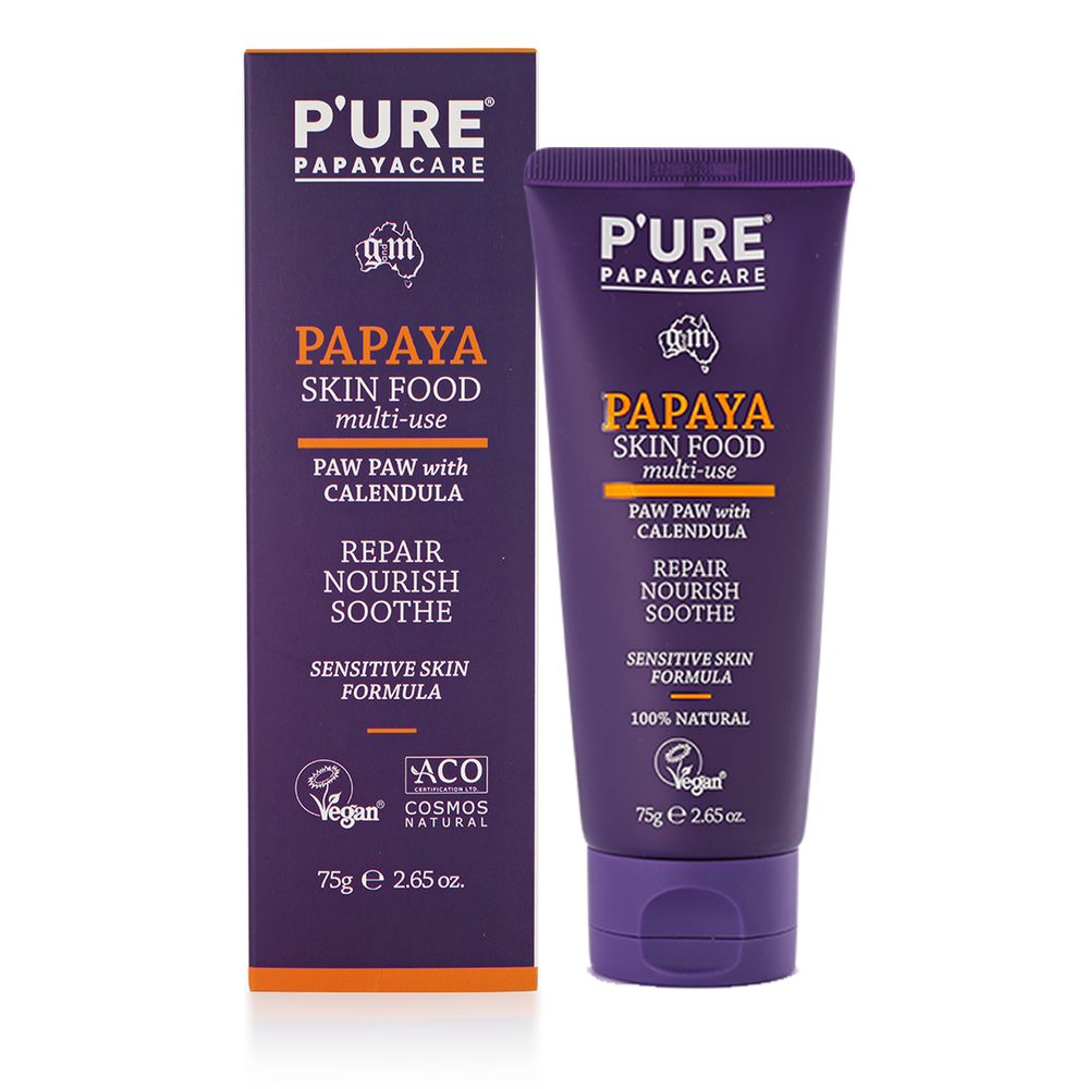 P'URE PapayaCare Papaya Skin Food 75g - Luxe Tribe Wellness Dispensary