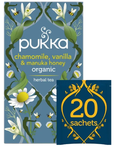 Pukka Chamomile Vanilla & Manuka Honey Tea 20 Pack
