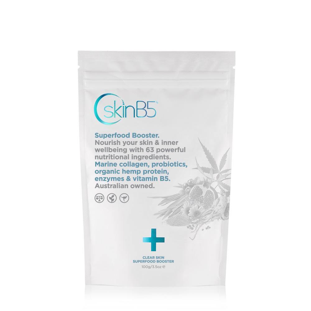 Skin B5 Clear Skin Superfood Booster 100g ANY 3x LESS 5% - Luxe Tribe Wellness Dispensary