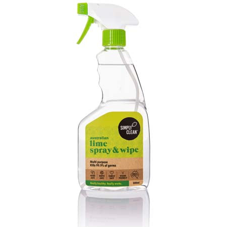 Simply Clean Australian Lime Spray & Wipe 500ml
