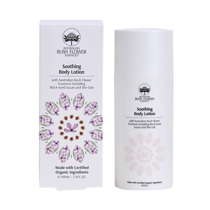 Australian Bush Flower Essences Soothing Body Lotion 100ml - Luxe Tribe Wellness Dispensary