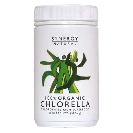 Synergy Natural Organic Chlorella 1000Tabs