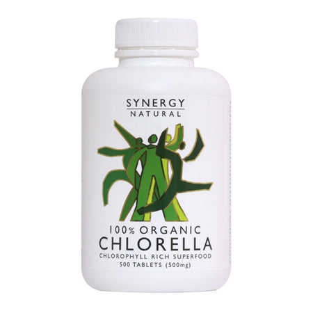 Synergy Natural Organic Chlorella 500Tabs
