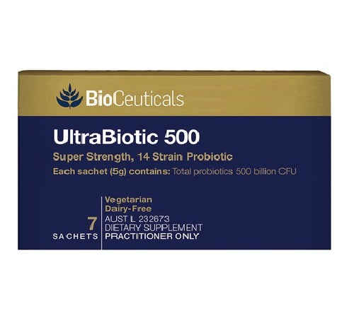 BioCeuticals UltraBiotic 500 7 Sachets - Luxe Tribe Wellness Dispensary