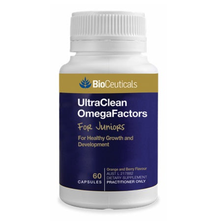 BioCeuticals UltraClean OmegaFactors for Juniors 60Caps