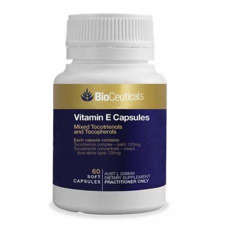 BioCeuticals Vitamin E Capsules 60Caps - Luxe Tribe Wellness Dispensary