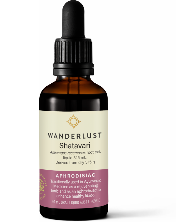 Wanderlust Shatavari Drops 50ml Luxe Tribe Wellness Dispensary