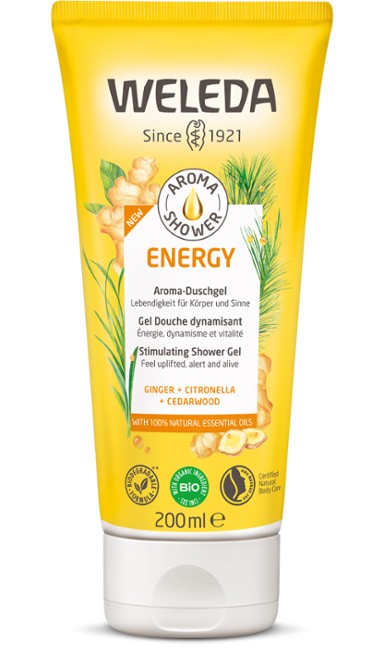 Weleda Aroma Shower Energy Stimulating Shower Gel 200ml