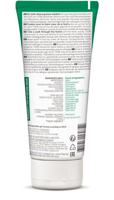 Weleda Aroma Shower Harmony Wellbeing Shower Gel 200ml