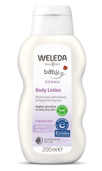 Weleda Baby White Mallow Body Lotion 200ml