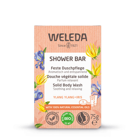 Weleda Shower Bar Ylang Ylang & Iris 75g