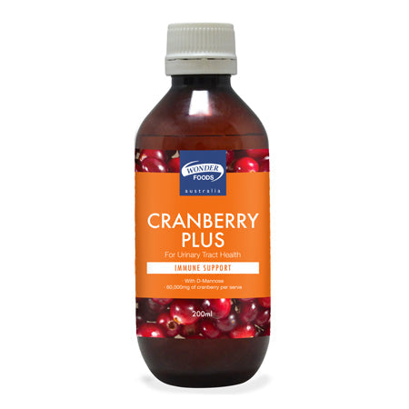 Wonder Foods Cranberry Plus 200ml