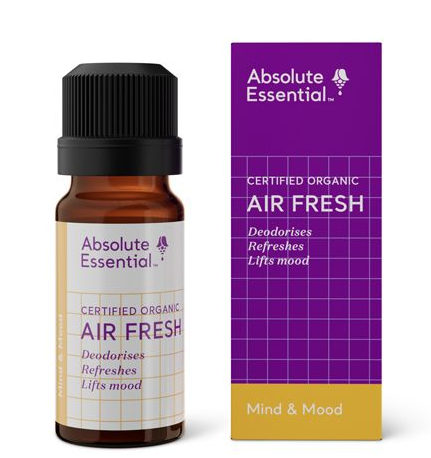 Absolute Essential Certified Organic Air Fresh Essential Oil Blend 10ml