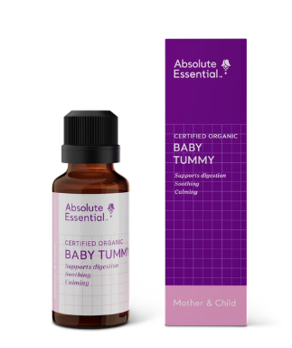 Absolute Essential Certified Organic Baby Tummy Essential Oil Blend 25ml