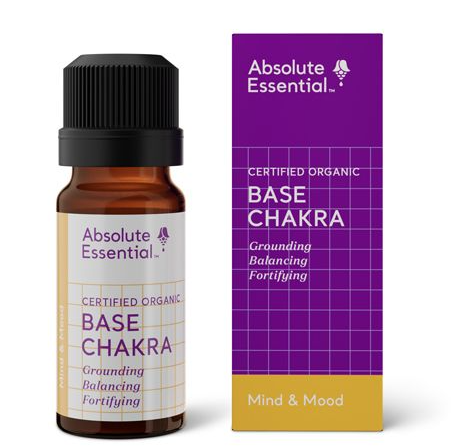 Absolute Essential Certified Organic Base Chakra Essential Oil Blend 10ml
