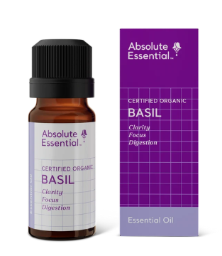 Absolute Essential Certified Organic Basil Essential Oil 10ml