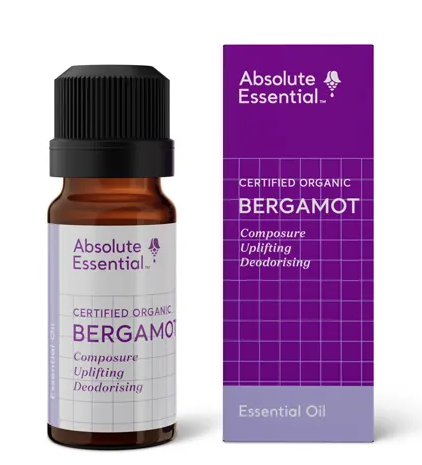 Absolute Essential Certified Organic Bergamot Essential Oil 10ml