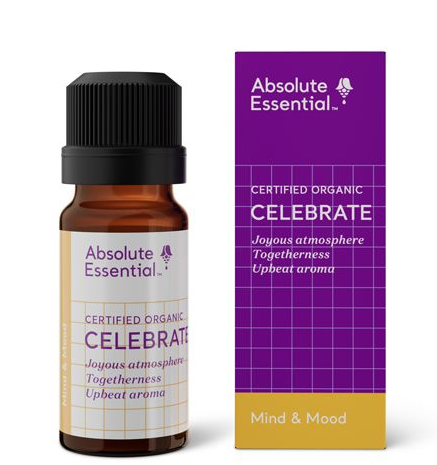 Absolute Essential Certified Organic Celebrate Essential Oil Blend 10ml