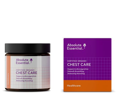 Absolute Essential Certified Organic Chest Care Essential Oil Blend 100ml