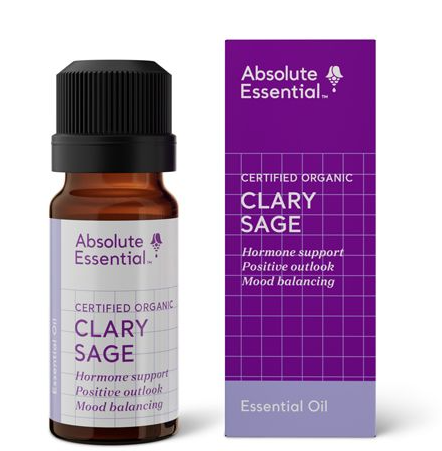 Absolute Essential Certified Organic Clary Sage Essential Oil 10ml