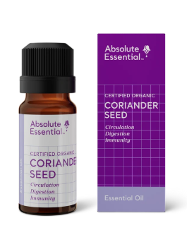 Absolute Essential Certified Organic Coriander Seed Essential Oil 10ml