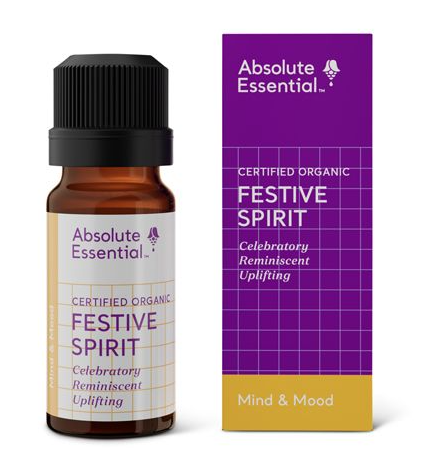 Absolute Essential Certified Organic Festive Spirit Essential Oil Blend 10ml