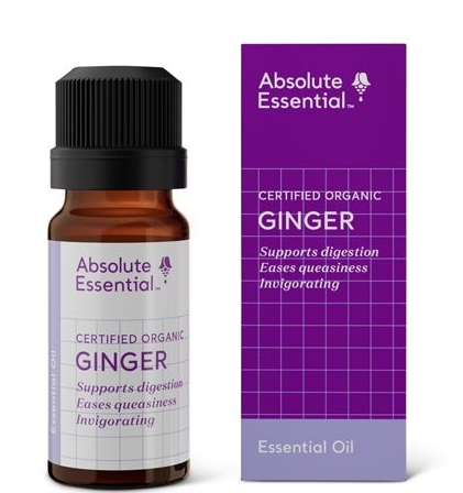 Absolute Essential Certified Organic Ginger Essential Oil 10ml