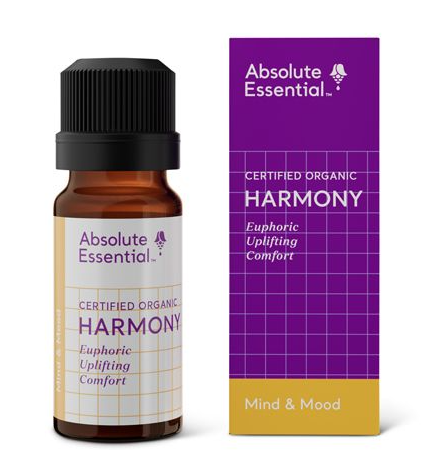 Absolute Essential Certified Organic Harmony Essential Oil Blend 10ml