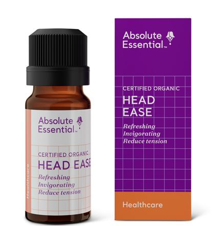 Absolute Essential Certified Organic Head Ease Essential Oil Blend 10ml