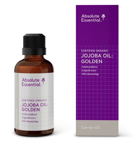 Absolute Essential Certified Organic Jojoba Oil: Golden 50ml