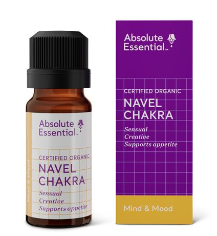 Absolute Essential Certified Organic Navel Chakra Essential Oil Blend 10ml