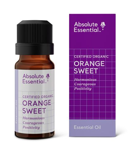 Absolute Essential Certified Organic Orange Sweet Essential Oil 10ml