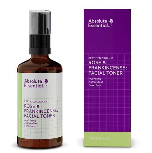 Absolute Essential Certified Organic Rose & Frankincense Facial Toner 100ml