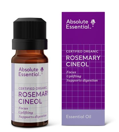 Absolute Essential Certified Organic Rosemary Cineol Essential Oil 10ml