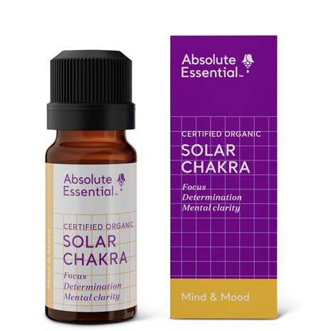 Absolute Essential Certified Organic Solar Chakra Essential Oil Blend 10ml
