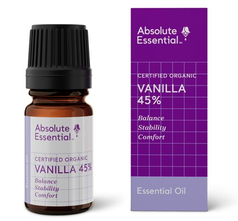 Absolute Essential Certified Organic Vanilla 45% Essential Oil 5ml