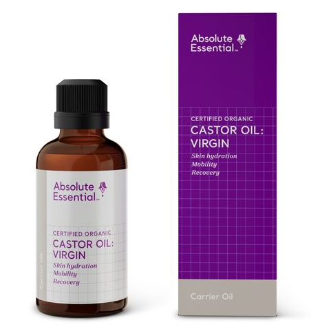 Absolute Essential Certified Organic Virgin Castor Oil 50ml