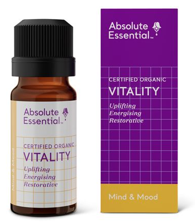 Absolute Essential Certified Organic Vitality Essential Oil Blend 10ml