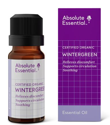 Absolute Essential Certified Organic Wintergreen Essential Oil 10ml