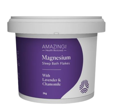 Amazing Oils Magnesium Sleep Bath Flakes 2kg