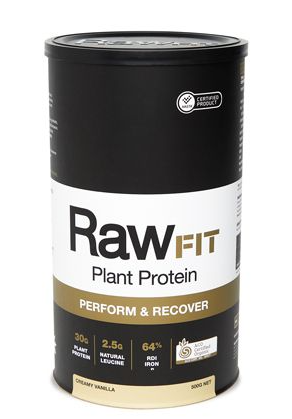 Amazonia RawFIT Plant Protein Perform & Recovery Creamy Vanilla 500g