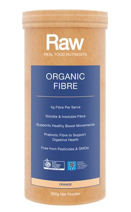 Amazonia Raw Real Food Nutrients Organic Fibre Orange 300g