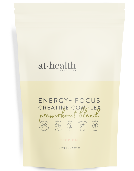 At Health Australia Energy & Focus Creatine Complex Pre-Workout Blend 200g
