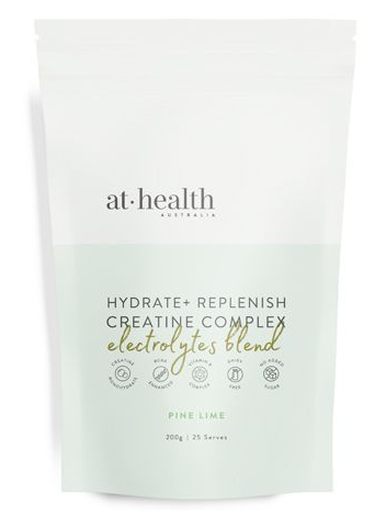 At Health Australia Hydrate + Replenish Creatine Complex Electrolytes Blend 200g