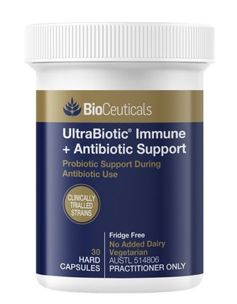 BioCeuticals UltraBiotic® Immune + Antibiotic Support 30Caps