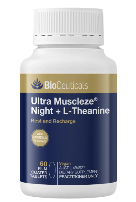 BioCeuticals Ultra Muscleze Night + L-Theanine 60Tabs