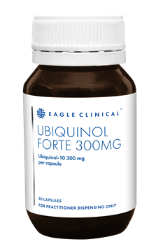 Eagle Clinical Ubiquinol Forte 300mg 30Caps