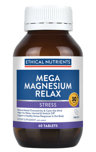 Ethical Nutrients Mega Magnesium Relax 60Tabs