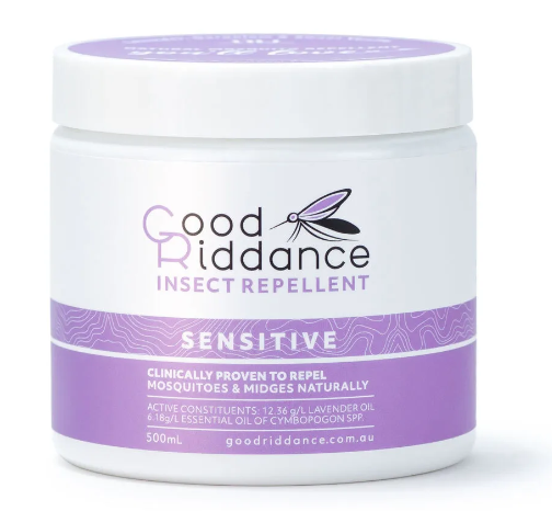 Good Riddance Sensitive Insect Repellent 500ml — Luxe Tribe Wellness ...
